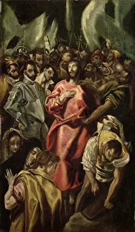 The Mocked Christ (oil on canvas)