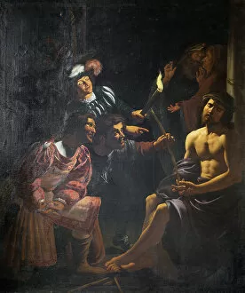 Crown Of Thorns Gallery: The Mocking of Christ, 1612-13, (painting)