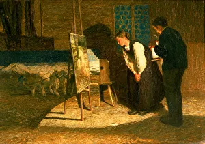Artists Studio Gallery: My Models (oil on canvas)