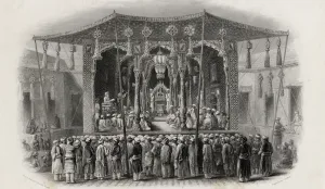 Mohammedan Festival of the Mohurrum, engraved by J. Godfrey (engraving) Mohammedan Festival of the Mohurrum, engraved by J. Godfrey (engraving)