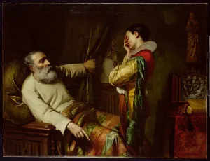 The Last Moments of Christopher Columbus (1450-1506) 1870 (oil on canvas) The Last Moments of Christopher Columbus (1450-1506) 1870 (oil on canvas)