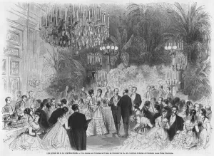 The Mondays of Empress Eugenie (1826-1920) at the Tuileries, Festival in honour of Edward The Mondays of Empress Eugenie (1826-1920) at the Tuileries, Festival in honour of Edward