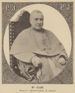 Monsignor Clari, Papal Nuncio to Paris (litho) Monsignor Clari, Papal Nuncio to Paris (litho)