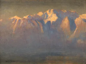 Mont Blanc (oil on canvas laid down on board) Mont Blanc (oil on canvas laid down on board)