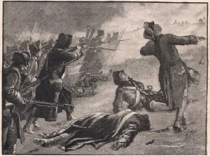 Montgomery's assault on the low town, Quebec AD 1775 Montgomery's assault on the low town, Quebec AD 1775
