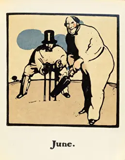 The Month of June, From An Almanac of Twelve Sports, with words by Rudyard Kipling The Month of June, From An Almanac of Twelve Sports, with words by Rudyard Kipling