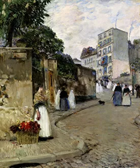 Montmartre, Paris, 1889 (oil on canvas)