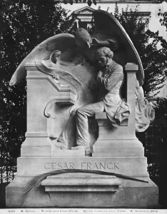 Monument to Cesar Franck, square St. Clotilde, 1891 (marble) (see also 76561, 76562) Monument to Cesar Franck, square St. Clotilde, 1891 (marble) (see also 76561, 76562)