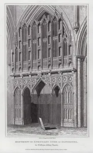 Monument of Humphrey Duke of Gloucester, in St Albans Abbey Church (engraving) Monument of Humphrey Duke of Gloucester, in St Albans Abbey Church (engraving)