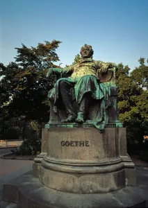 Monumentto Johann Wolfgang von Goethe, 1890 (sculpture) Monumentto Johann Wolfgang von Goethe, 1890 (sculpture)