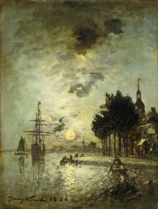 Moonlight; Clair de Lune, 1886 (oil on canvas) Moonlight; Clair de Lune, 1886 (oil on canvas)