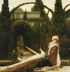 The Moorish Garden; a Dream of Granada, 1874 (oil on canvas) The Moorish Garden; a Dream of Granada, 1874 (oil on canvas)