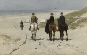 Morning Ride along the Beach, 1876 (oil on canvas) Morning Ride along the Beach, 1876 (oil on canvas)