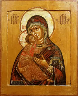 Images Dated 9th August 2006: Mother of God of Vladimir, icon from north western Russia