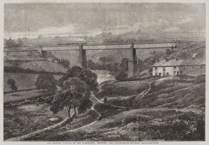 The Mottram Viaduct on the Manchester, Sheffield, and Lincolnshire Railway (engraving) The Mottram Viaduct on the Manchester, Sheffield, and Lincolnshire Railway (engraving)