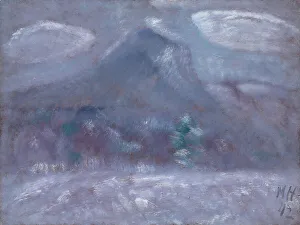 Mount Katahdin, Snow Storm, 1942 (oil on masonite) Mount Katahdin, Snow Storm, 1942 (oil on masonite)