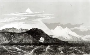 Mount Sarmiento, engraved by Thomas Landseer (1795-1880) Mount Sarmiento, engraved by Thomas Landseer (1795-1880)