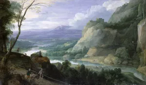 Mountainous Landscape, 1620 (oil on canvas) Mountainous Landscape, 1620 (oil on canvas)