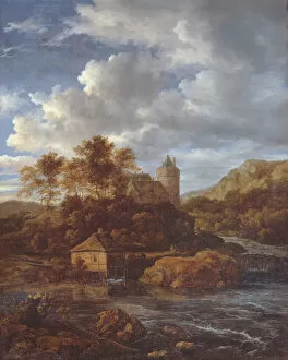 Abel Grimmer or Grimer Gallery: Mountainous Landscape with Castle