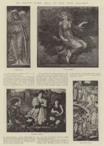 Mr Burne-Jones, ARA, at the New Gallery (engraving) Mr Burne-Jones, ARA, at the New Gallery (engraving)
