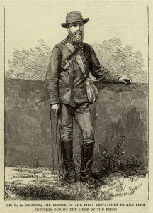Mr H L Dacombe, the Bearer of the First Despatches to and from Pretoria during the Siege by the Boers (engraving) Mr H L Dacombe, the Bearer of the First Despatches to and from Pretoria during the Siege by the Boers (engraving)