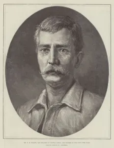 Amedee (after) Forestier Gallery: Mr H M Stanley, the Explorer of Central Africa, and Founder of the Congo Free State (engraving)
