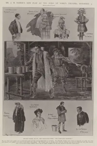 Mr J M Barrie's New Play at the Duke of York's Theatre, 4 November (litho) Mr J M Barrie's New Play at the Duke of York's Theatre, 4 November (litho)