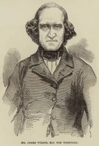 Westbury Gallery: Mr James Wilson, MP for Westbury (engraving)