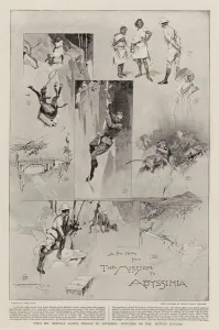 With Mr Rennell Rodd's Mission to Abyssinia, Sketches on the Return Journey (litho) With Mr Rennell Rodd's Mission to Abyssinia, Sketches on the Return Journey (litho)