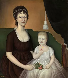 Mrs. Andrew Bedford Bankson and Son, Gunning Bedford Bankson, 1803-05 (oil on canvas)