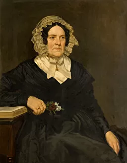 Mrs Andrew Spence, 19th century (oil on canvas)