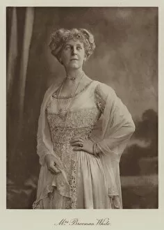 Mrs Brooman White (b / w photo)