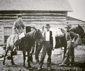 Mrs Garner, the first woman to reach the Klondike trail by the all-Canadian route Mrs Garner, the first woman to reach the Klondike trail by the all-Canadian route