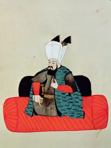 Ms 1671 Amurath (Murad) III (1546-95) c.1580 (gouache on paper) Ms 1671 Amurath (Murad) III (1546-95) c.1580 (gouache on paper)