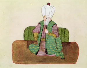 Ms 1971 Sultan Suleyman I (1495-1566) (gouache on paper) Ms 1971 Sultan Suleyman I (1495-1566) (gouache on paper)