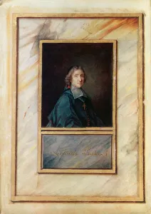 Ms Fr 14944 Frontispiece with self portrait for The Adventures of Telemachus Ms Fr 14944 Frontispiece with self portrait for The Adventures of Telemachus