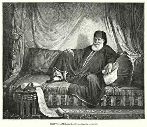 Muhammad Ali Gallery: Muhammad Ali, Ottoman Viceroy of Egypt (litho)