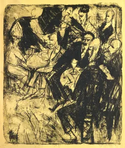 Music Restaurant; Musikrestaurant, 1914 (lithograph) Music Restaurant; Musikrestaurant, 1914 (lithograph)