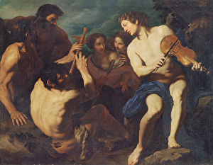 Musical Duel between Apollo and Marsyas (oil on canvas) Musical Duel between Apollo and Marsyas (oil on canvas)