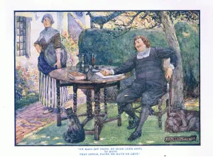 Herrick Gallery: 'My maid (My Prue), by good luck sent, from English Literature pub