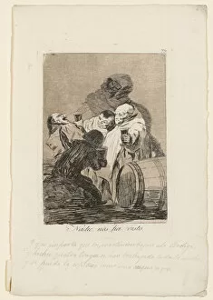 Annotations Gallery: Nadie Nos Ha Visto, plate from Los Caprichos, 1799 (etching & aquatint)