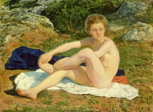 A Naked Boy, study for The Appearance of Christ before the People A Naked Boy, study for The Appearance of Christ before the People