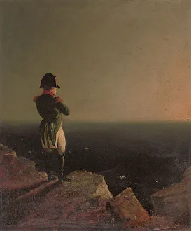 Napoleon Bonaparte Musing at St. Helena, 1841 (oil on canvas) Napoleon Bonaparte Musing at St. Helena, 1841 (oil on canvas)
