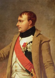 Detail of Napoleon meeting Francis II after the Battle of Austerlitz, c Detail of Napoleon meeting Francis II after the Battle of Austerlitz, c