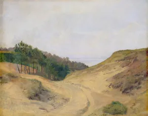 The Narrow Pass at Blankenese, 1840 (w/c on paper on card) The Narrow Pass at Blankenese, 1840 (w/c on paper on card)