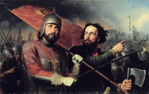 The National Uprising of Kuzma Minin (d.1616) and Count Dmitry Pozharsky (1578-1642) 1850 The National Uprising of Kuzma Minin (d.1616) and Count Dmitry Pozharsky (1578-1642) 1850