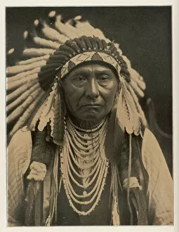 Americhe Gallery: Native American chief of the Nez Perces. Date: ? - 1904 Source