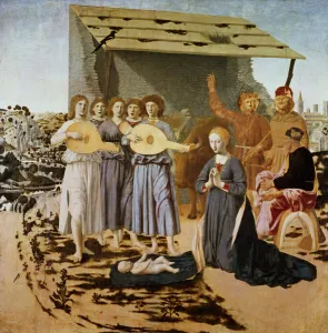 Nativity, 1470-75 (tempera on panel) (see also 210061) Nativity, 1470-75 (tempera on panel) (see also 210061)