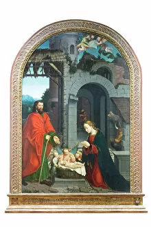 Religious Image Gallery: Nativity, 1510-20, (oil on panel)