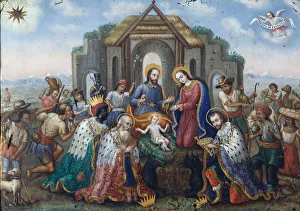 The Nativity with the Adoration of the Magi and Shepherds The Nativity with the Adoration of the Magi and Shepherds